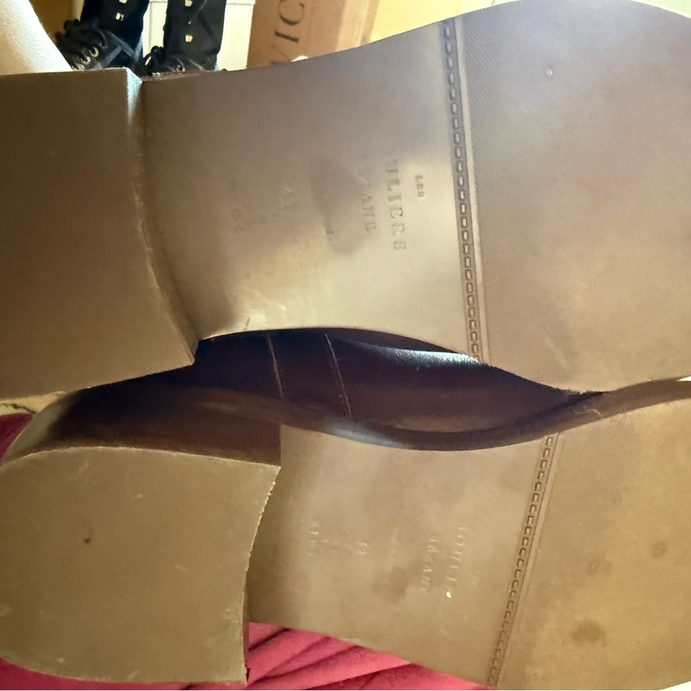 Sezane Bridget Knee Boots Glossy Chocolate - Size 11 - Picture 6 of 10